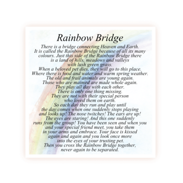 Poem Card Inserts