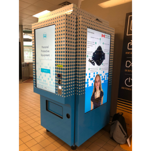 VetMed Solutions Launches Masks with Metrolinx Vending Machines