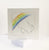 Animal Hospital Sympathy Card - Cat under the Rainbow