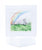 Animal Hospital Sympathy Card - Dog & Cat Under a Rainbow