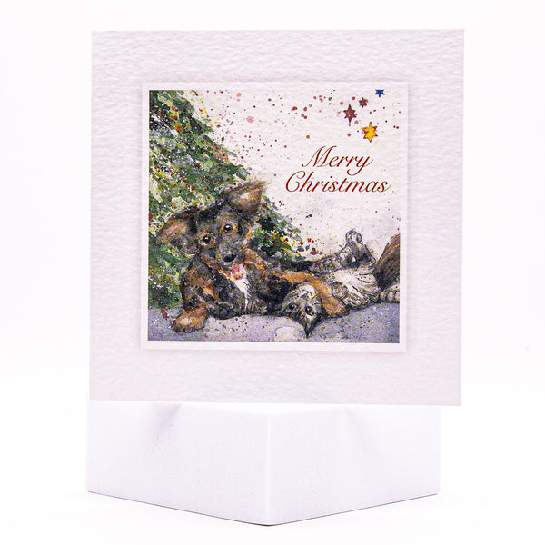 Holiday Card - Dog and Cat