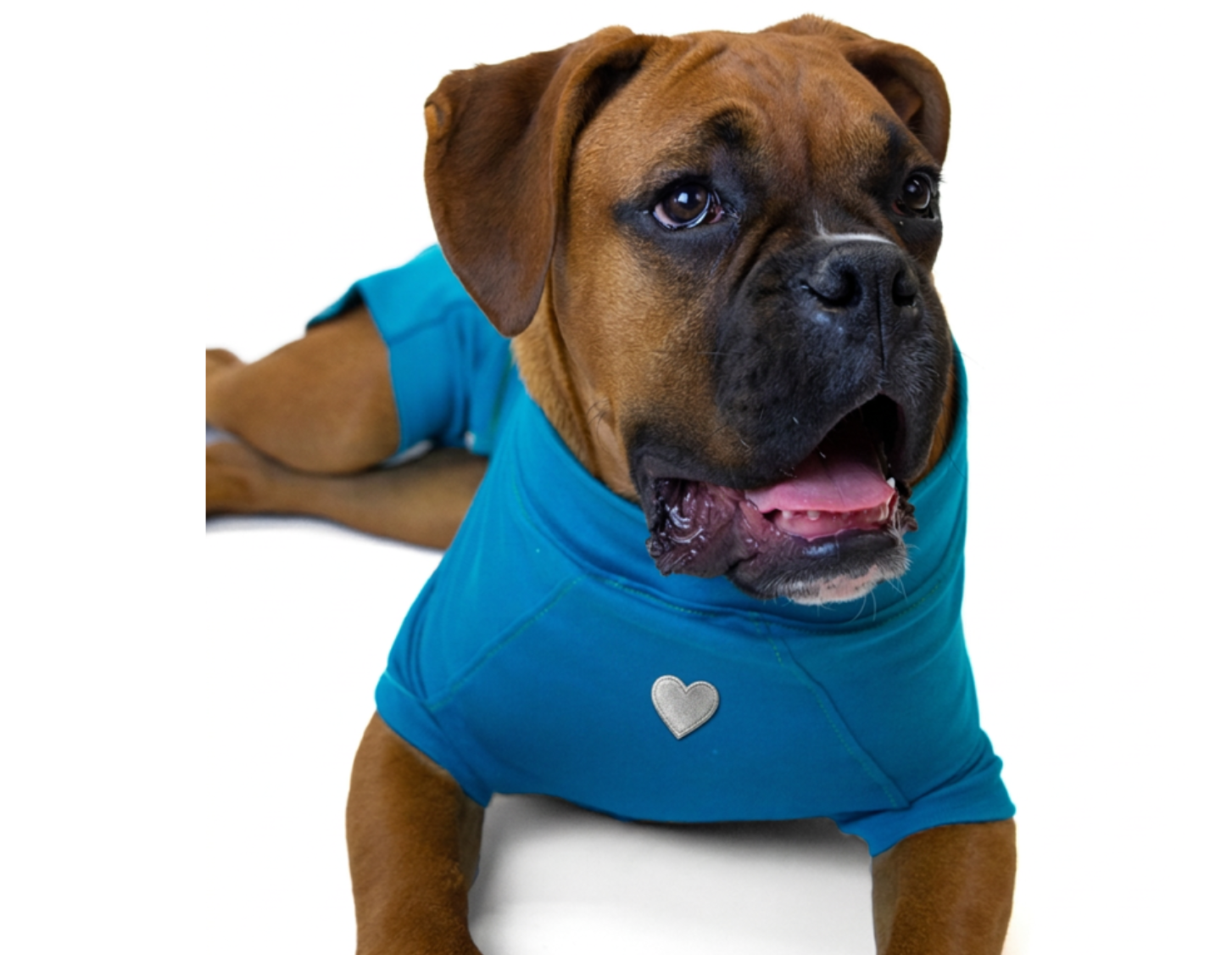 VetMedWear Recovery Suit | Heart Patch Edition