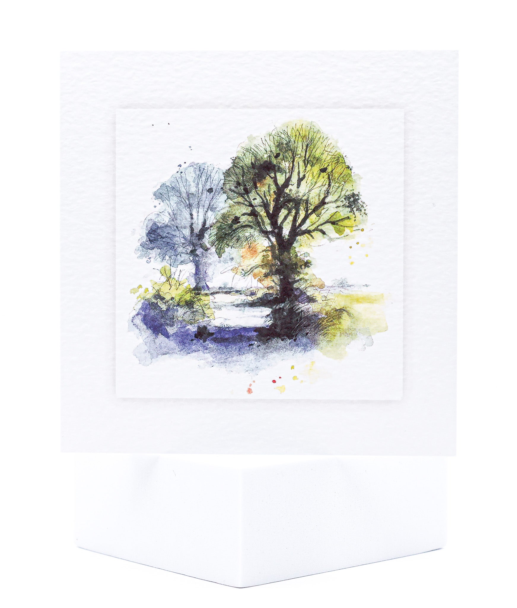 Animal Hospital Sympathy Card - Trees pack of 25
