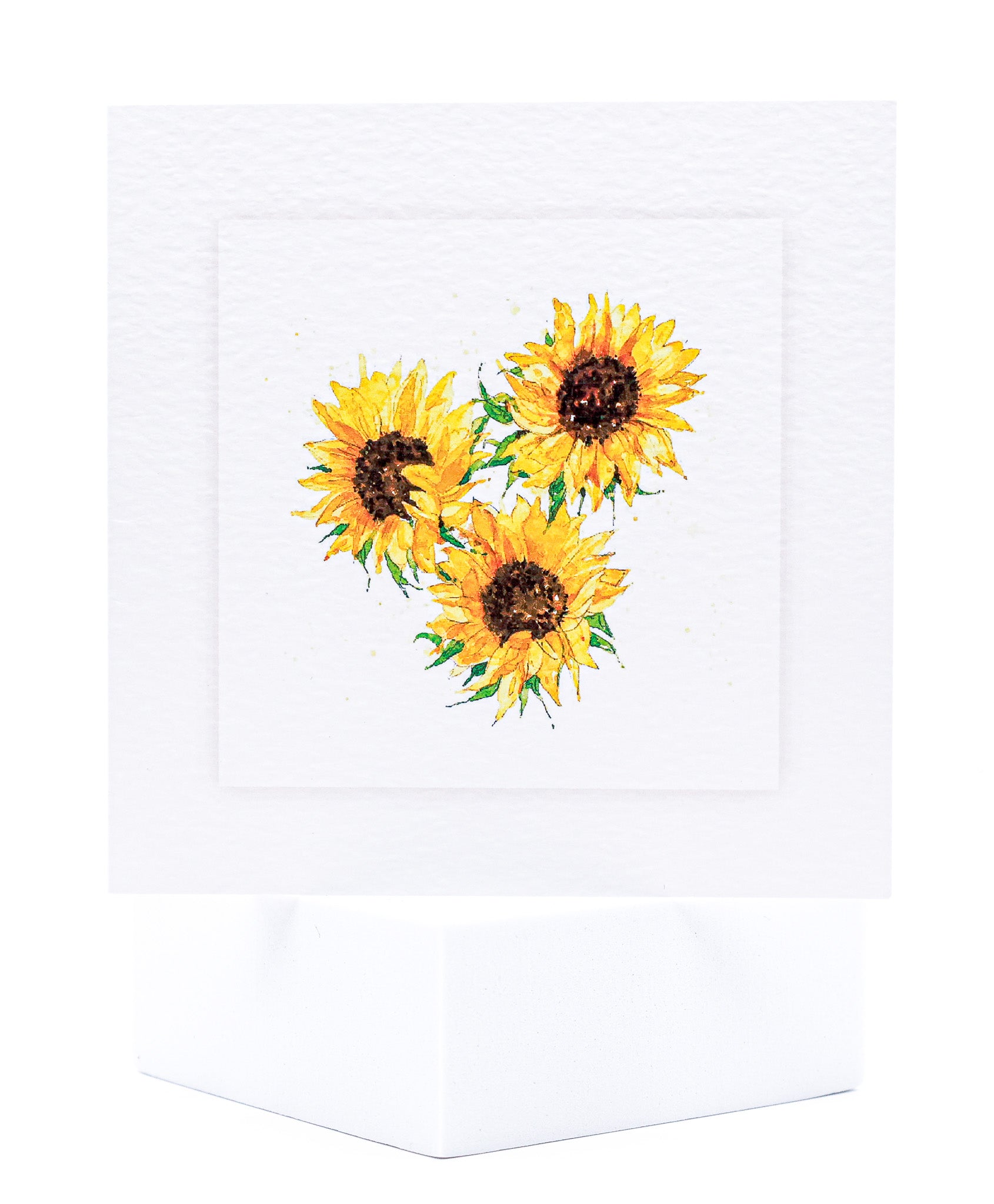 Animal Hospital Sympathy Card - Sunflowers