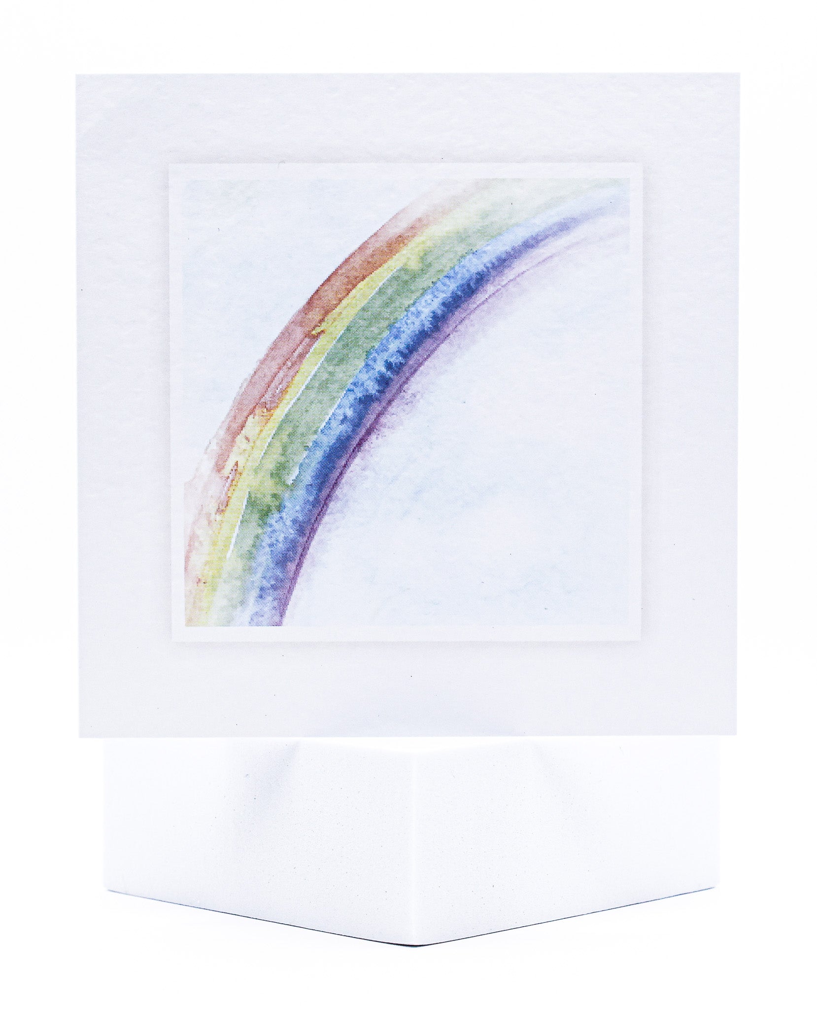 Animal Hospital Sympathy Card - Rainbow