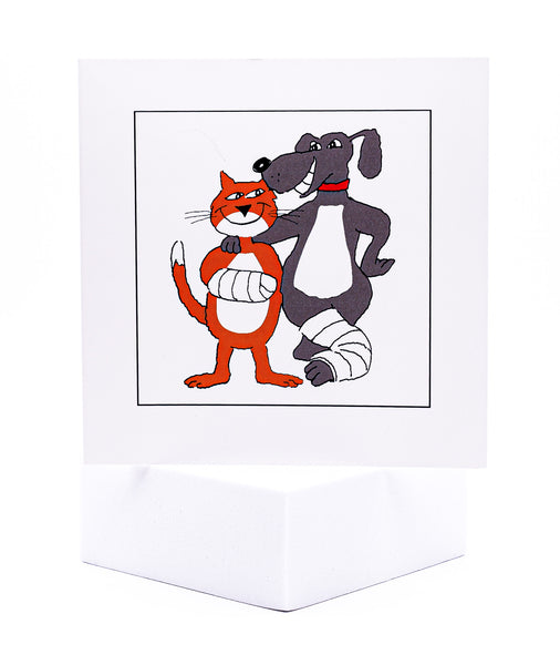 Animal Hospital Get Well Soon Card