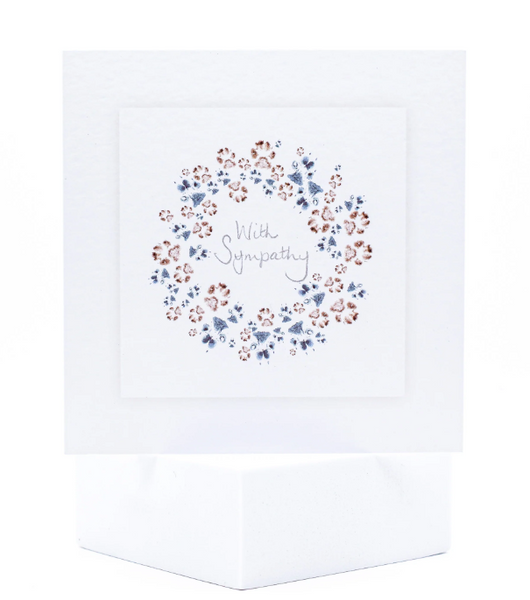 Animal Hospital Sympathy Card - Tree of Paws