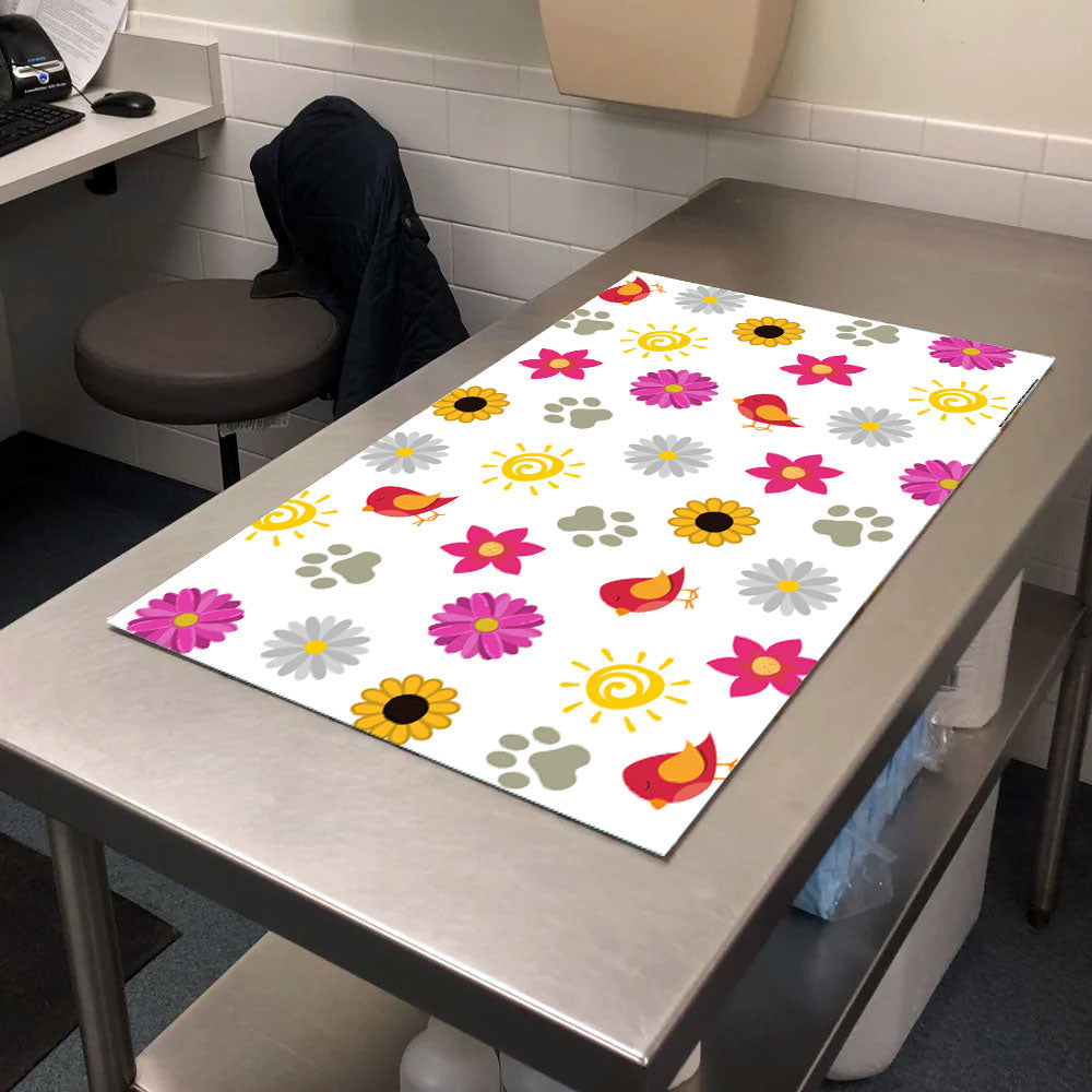 Stable-Table Mat | Spring/Summer Designs | Veterinary Nonslip Exam Tab