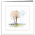 Animal Hospital Sympathy Card - Winter Trees
