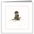 Animal Hospital Sympathy Card - Dog & Cat Silhouette
